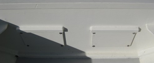 Both Access panels bolted in place