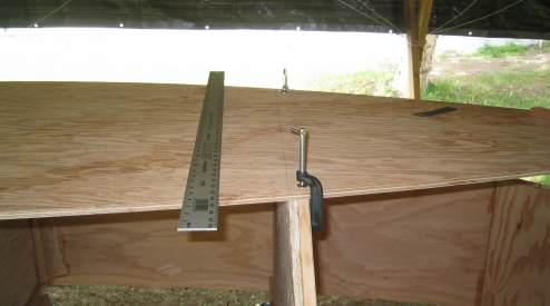 Finding center of frame to set screws