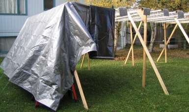 Rolling Out Tarp