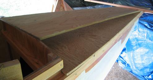 Test fitting the bow pieces