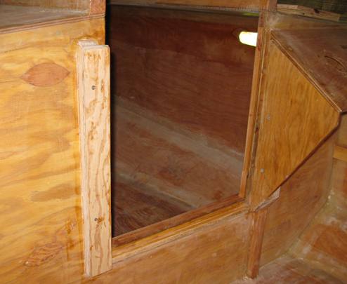 The left slot is assembled and epoxy glued