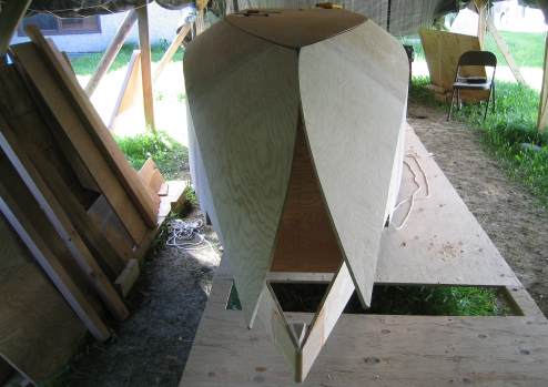 Both bilge panels up