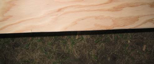 Reference line to sand to for better fit