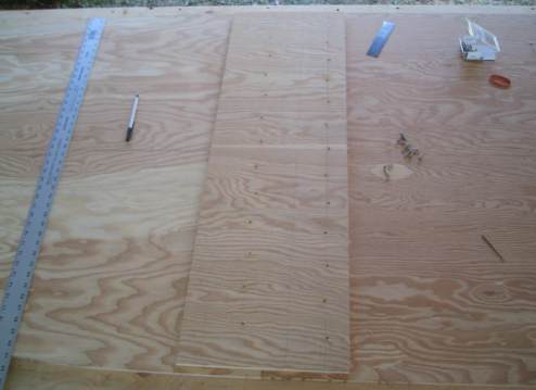 Predrilling for screws
