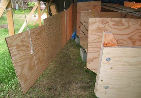 Port side loosened for epoxy