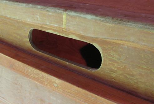 Final opening cleaned up