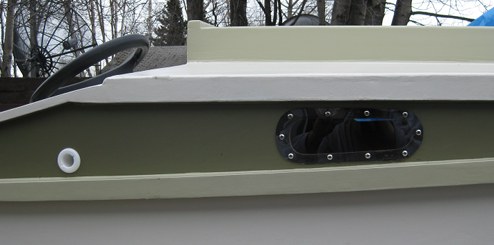 The completed portlight