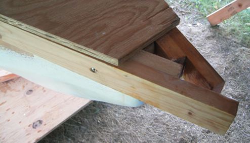 What to do with the excess rub rail sticking out past the bow