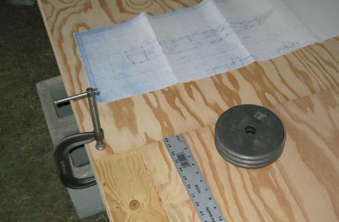 Re drawing the port stern side to conserve plywood