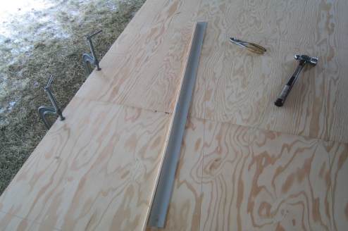 Drawing the lines to the corrected plots for the bottom side section