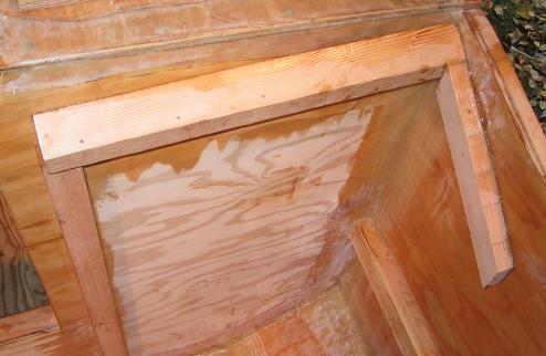 The dash will be framed on three sides, but open to the front
