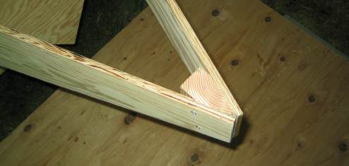 Final fit of stem to bow