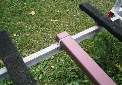 The wood gets painted for its own protection