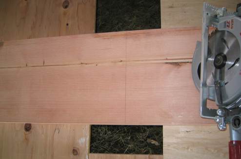 Main transom boards