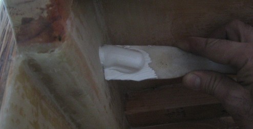 The 3M Sealant is very thick and vicious